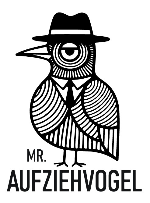 Logo Mr. Aufziehvogel